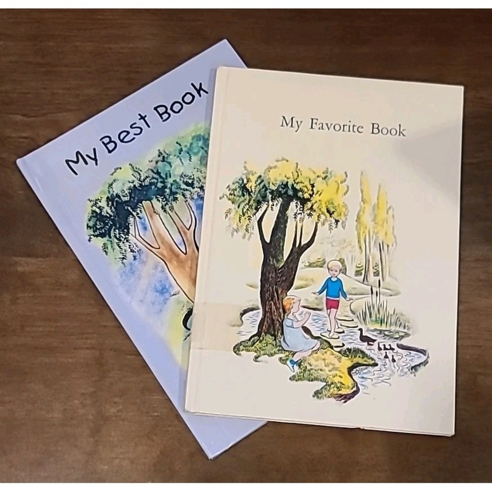 VALUE BUNDLE: Vintage My Favorite Book 1973 My Best Book 1993 Good Will Reading